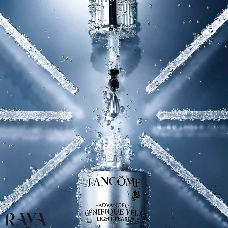 سرم روشن کننده دور چشم جنیفیک لانکوم حجم 20 میل Lancome Advanced Génifique Yeux Light Pearl